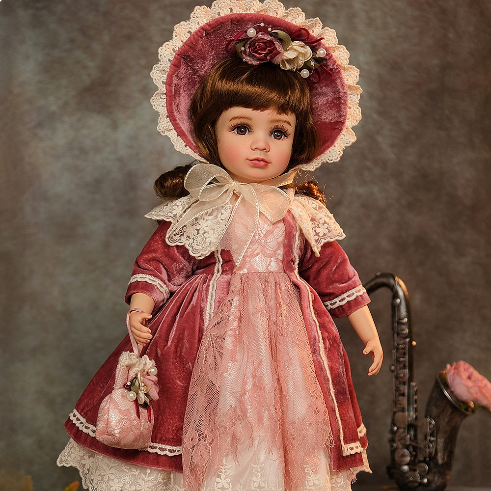 18 Inch Vintage Doll Porcelain - Vintage Collectible Porcelain Dolls recension och pris