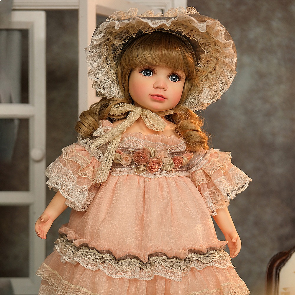 18 Inch Vintage Doll Porcelain - Vintage Collectible Porcelain Dolls recension och pris