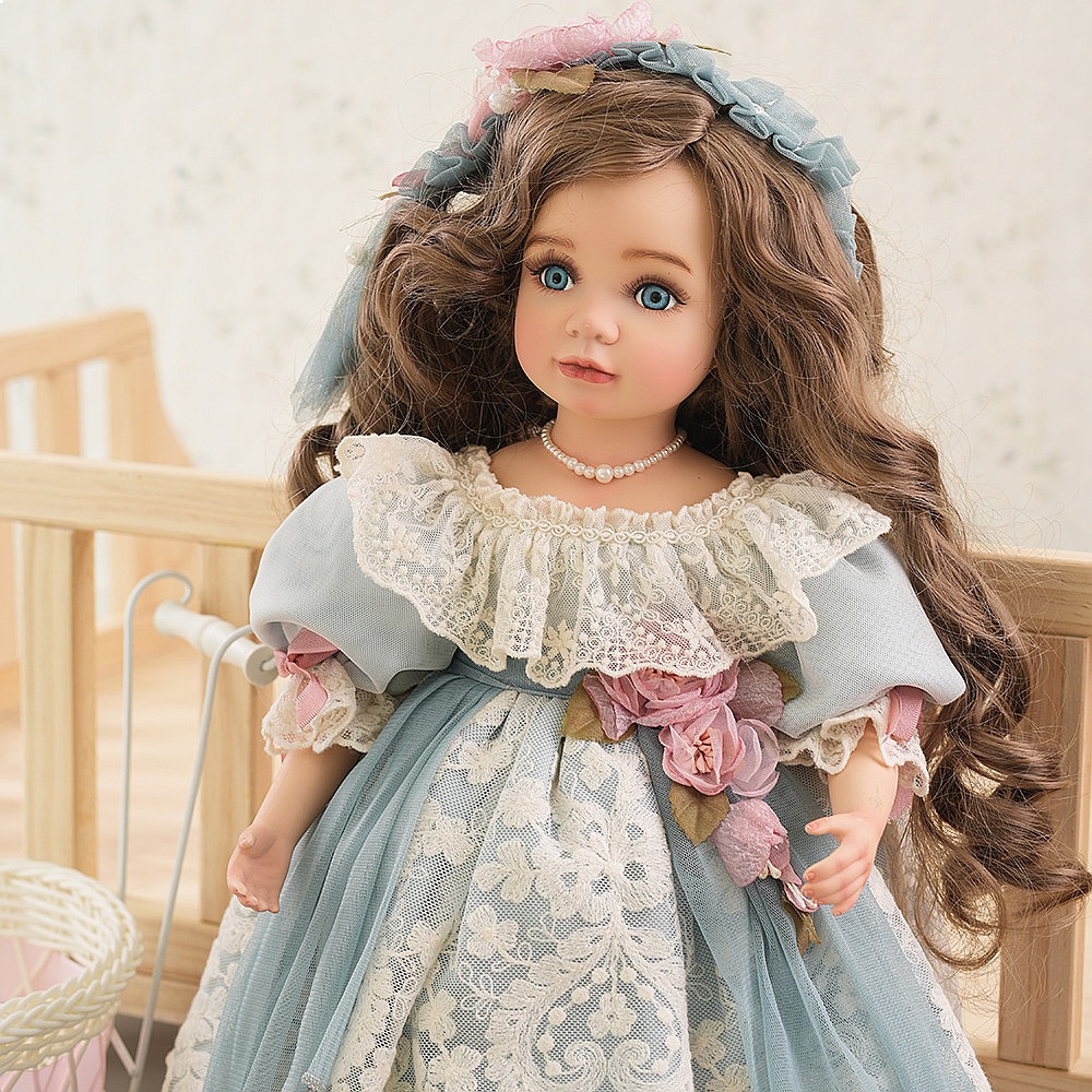 18 Inch Vintage Doll Porcelain - Vintage Collectible Porcelain Dolls recension och pris