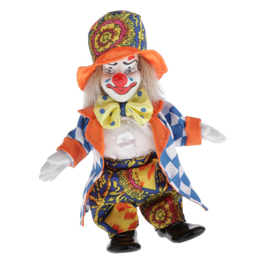 Ceramic Porcelain Jester Clown - Vintage Collectible Porcelain Dolls recension och pris