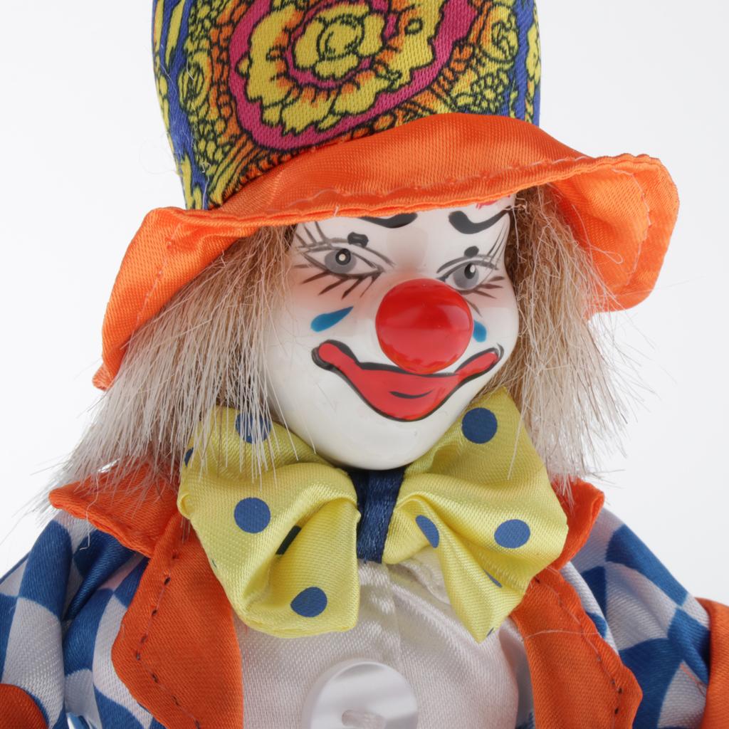 Ceramic Porcelain Jester Clown - Vintage Collectible Porcelain Dolls recension och pris