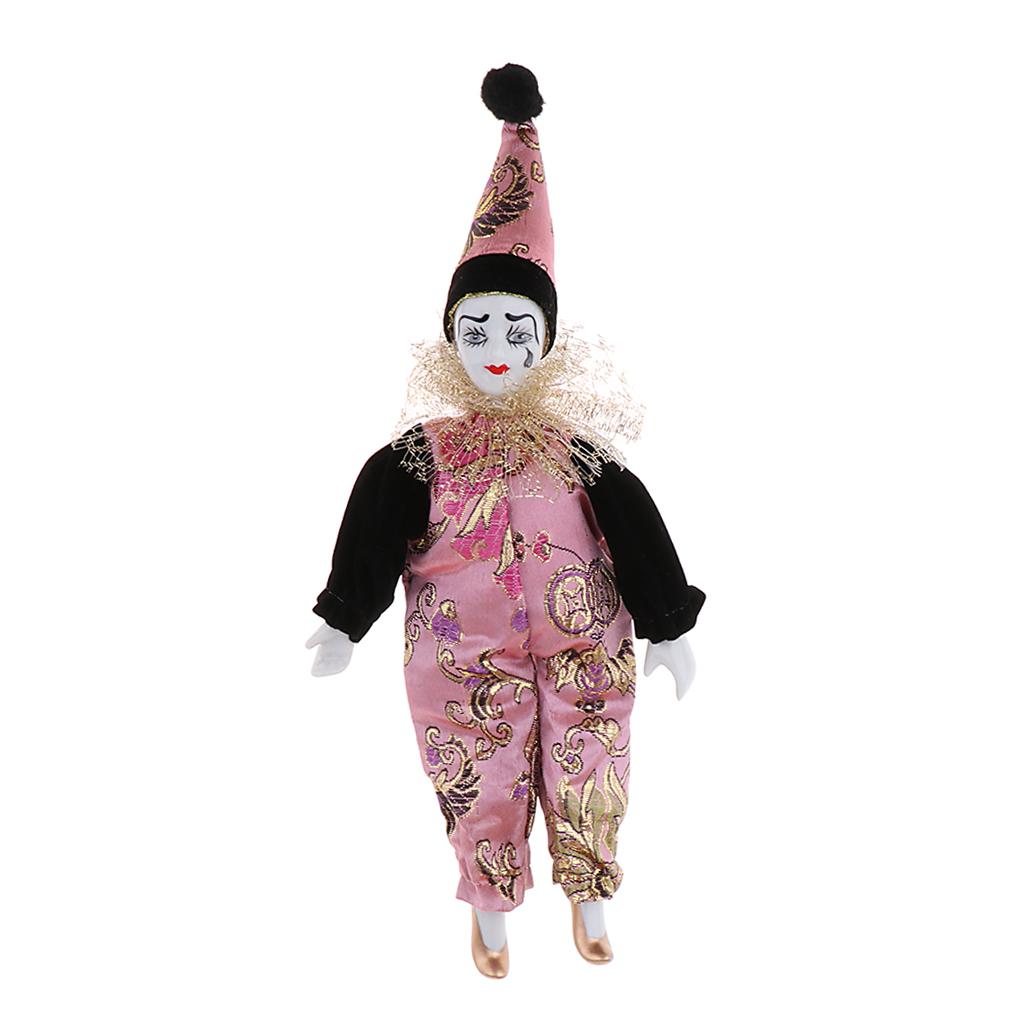 22cm Porcelain Clown Dolls Col - Vintage Collectible Porcelain Dolls recension och pris