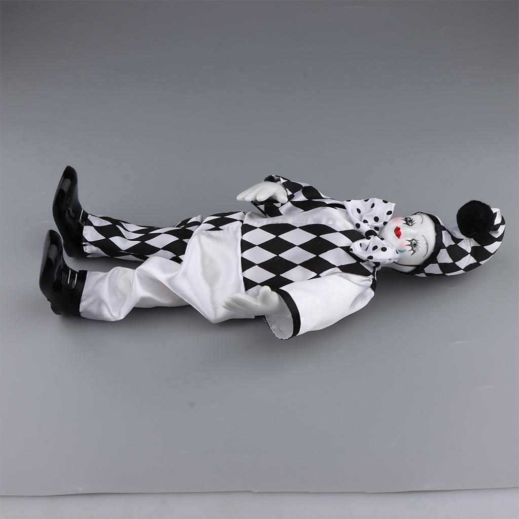 Funny Porcelain Clown Doll Vin - Vintage Collectible Porcelain Dolls recension och pris