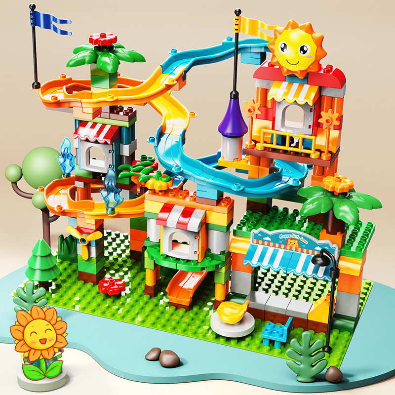 Big Size Marble Race Run Build - Vintage Collectible Marbles recension och pris