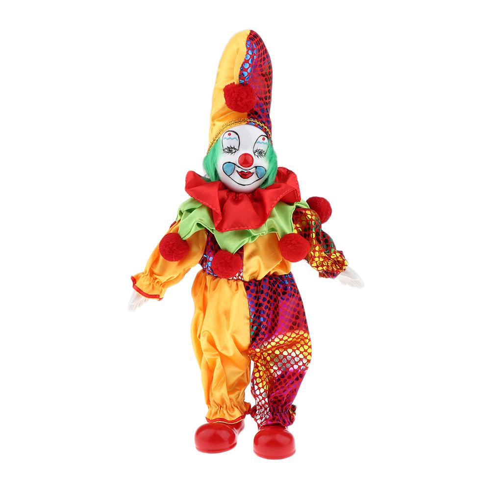 Antique Ceramic Clown Dolls Vi - Vintage Collectible Porcelain Dolls recension och pris