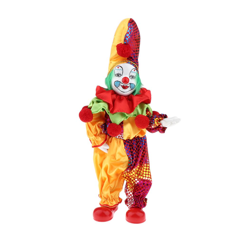 Antique Ceramic Clown Dolls Vi - Vintage Collectible Porcelain Dolls recension och pris