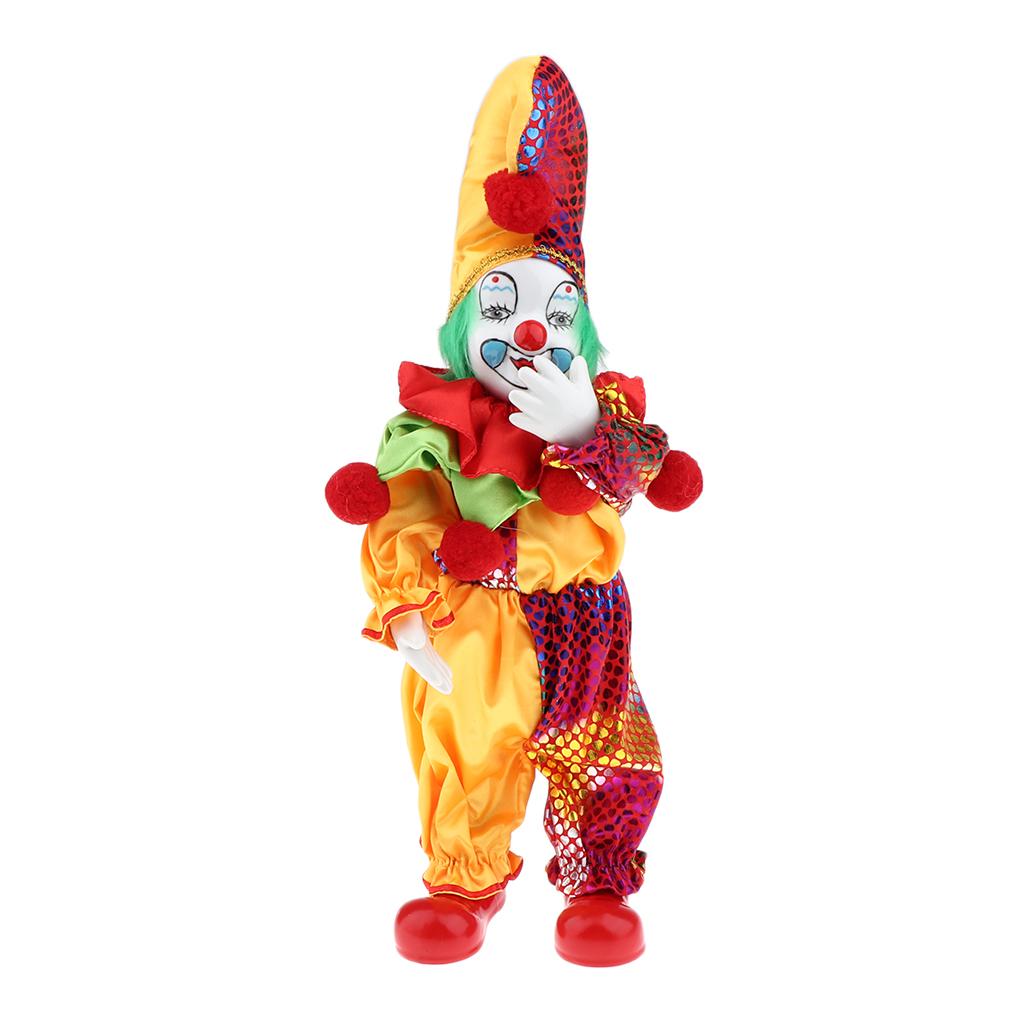 Antique Ceramic Clown Dolls Vi - Vintage Collectible Porcelain Dolls recension och pris