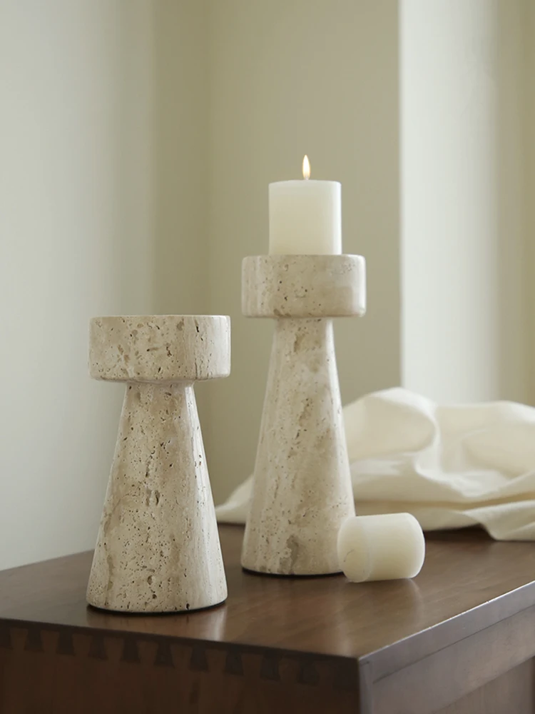Minimalist Marble Candle Holde - Vintage Collectible Marbles recension och pris