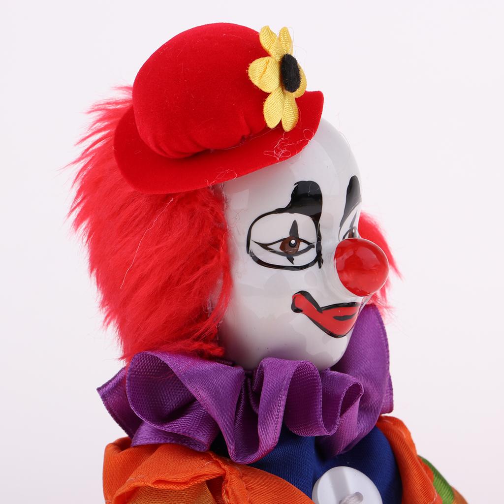 Mini Porcelain Clown Dolls 18c - Vintage Collectible Porcelain Dolls recension och pris