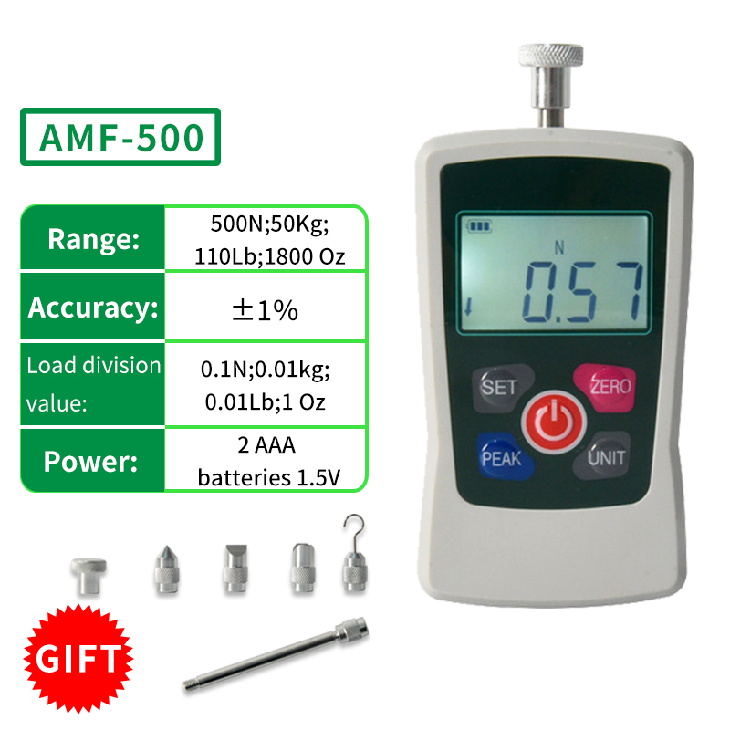 AMF-500 50KG 110Lb 1800Oz Digi - Analog Meter Gauge recension och pris