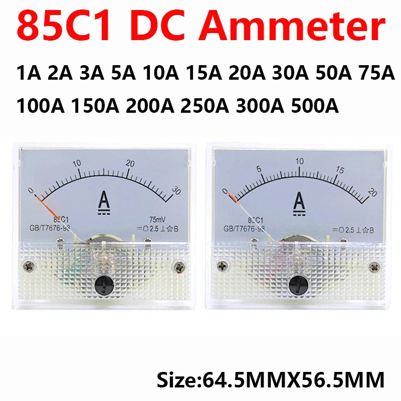 85C1 DC Analog Panel Voltmeter - Analog Meter Gauge recension och pris