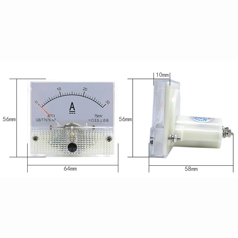 85C1 DC Analog Panel Voltmeter - Analog Meter Gauge recension och pris