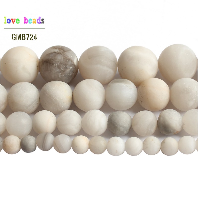 Natural Matte White Chrysocoll - Vintage Collectible Marbles recension och pris