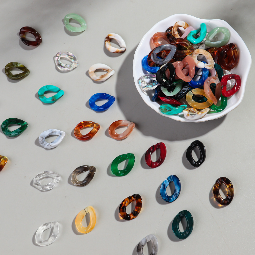 100pcs Marble Color Acrylic 17 - Vintage Collectible Marbles recension och pris