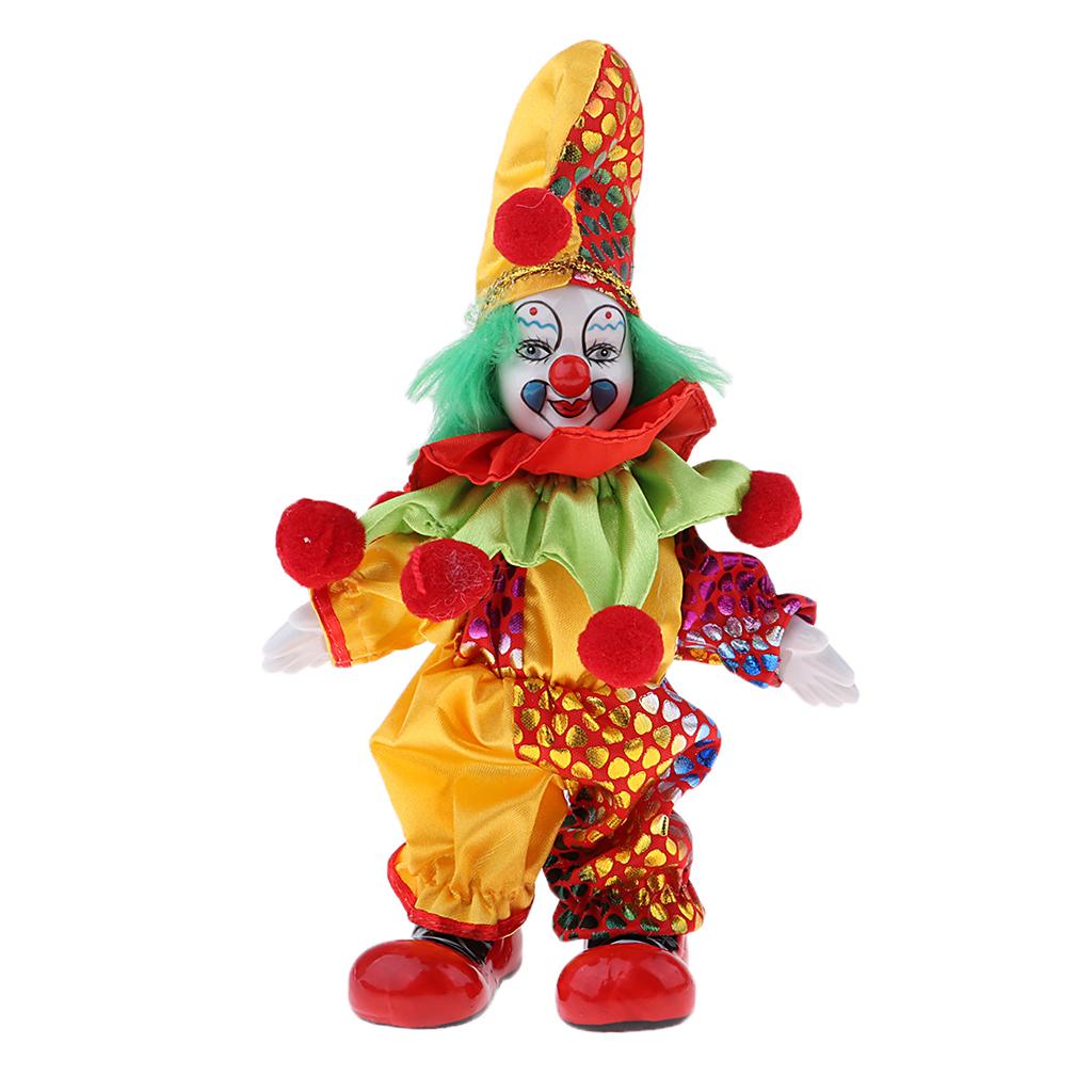 Clown Dolls Porcelain Handcraf - Vintage Collectible Porcelain Dolls recension och pris