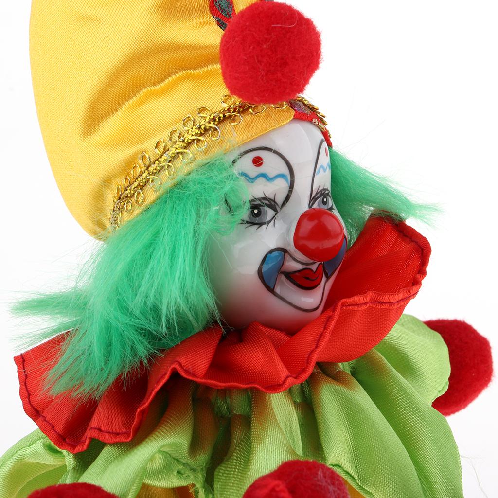 Clown Dolls Porcelain Handcraf - Vintage Collectible Porcelain Dolls recension och pris