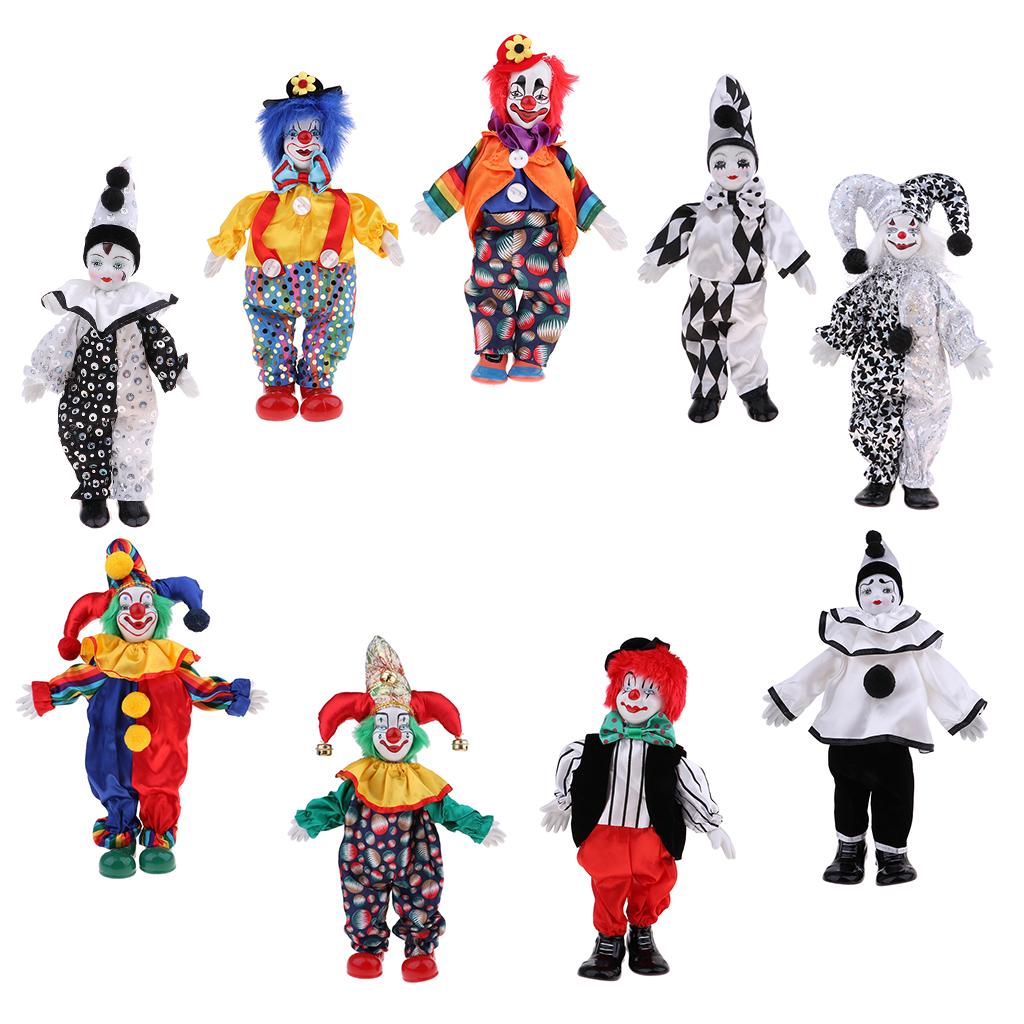 Handmade Porcelain Clown Dolls - Vintage Collectible Porcelain Dolls recension och pris