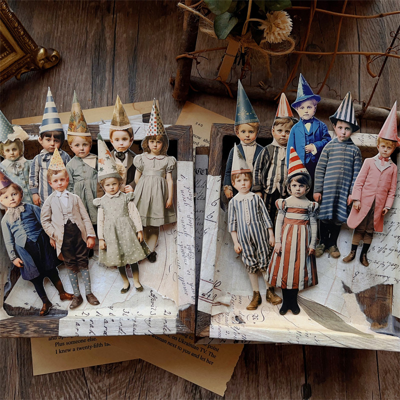 15Pcs Vintage Clown Party Chil - Vintage Collectible Dolls recension och pris