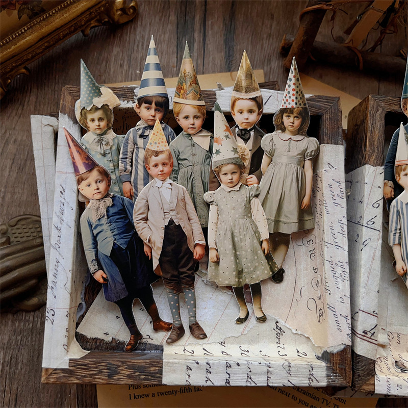15Pcs Vintage Clown Party Chil - Vintage Collectible Dolls recension och pris