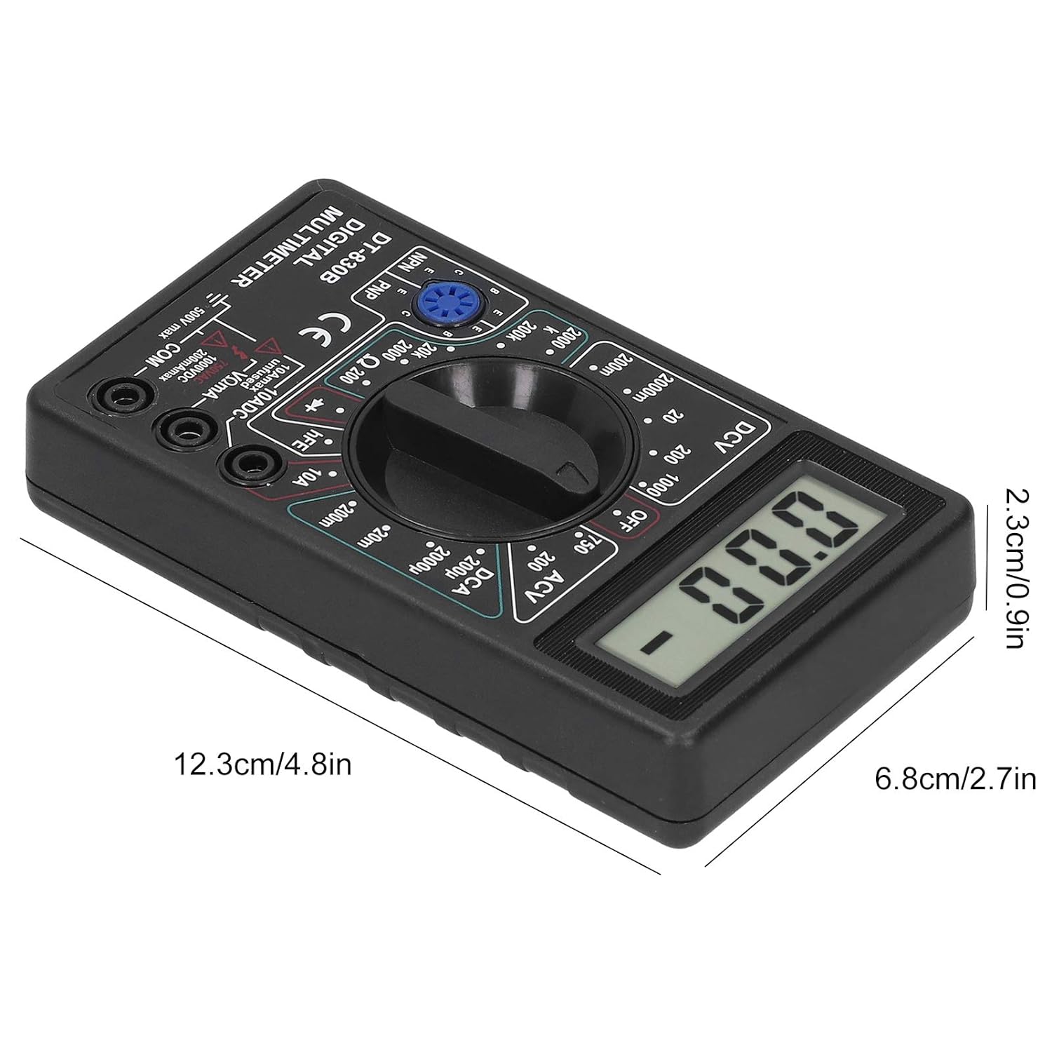 Digital Multimeter Tester, DT8 - Analog Meter Gauge recension och pris