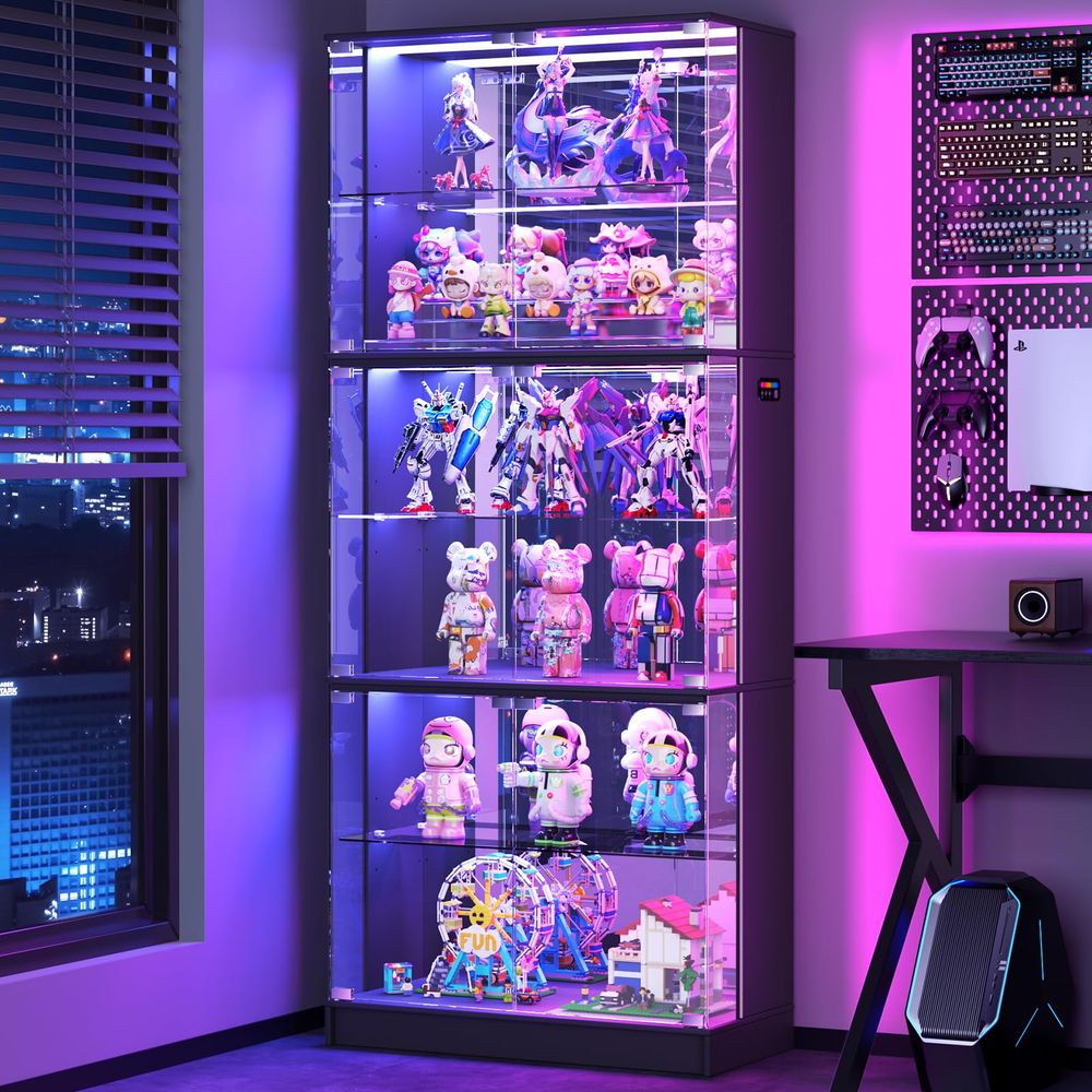 Display Cabinet with Glass Doo - Collectible & Vintage Dolls For Wedding recension och pris