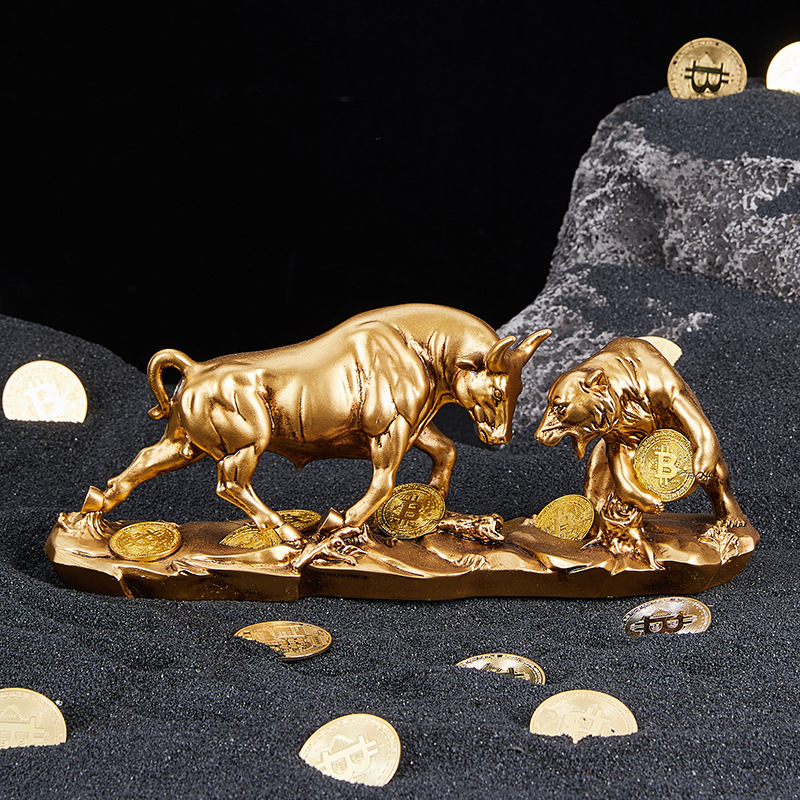 Feng Shui Bear Bull Statue Col - Vintage Collectible Bears recension och pris