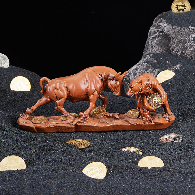 Feng Shui Bear Bull Statue Col - Vintage Collectible Bears recension och pris