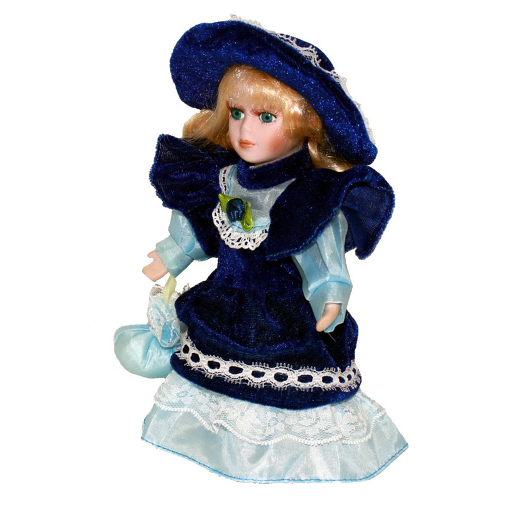 20cm Vintage Style Victorian P - Vintage Collectible Porcelain Dolls recension och pris