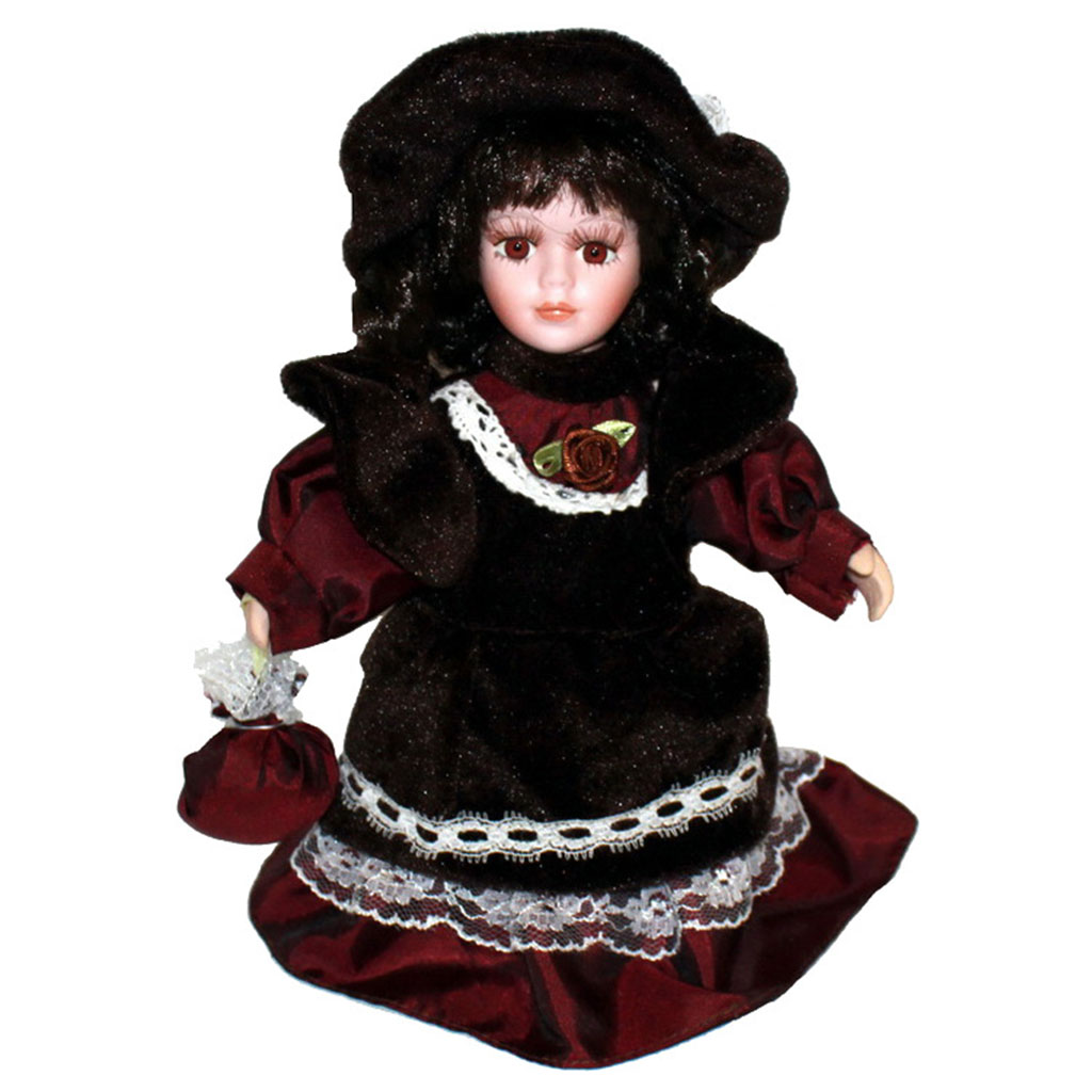 20cm Vintage Style Victorian P - Vintage Collectible Porcelain Dolls recension och pris