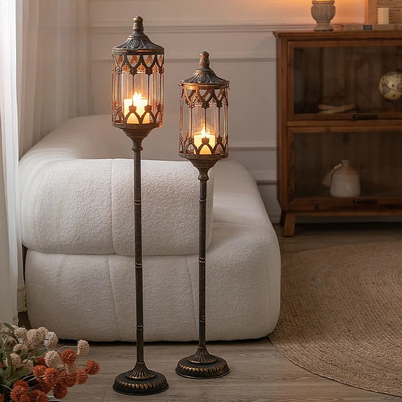 Outdoor Metal Candelabra Rainp - Collectible Vintage Matches recension och pris