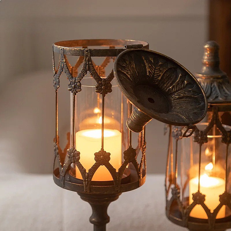 Outdoor Metal Candelabra Rainp - Collectible Vintage Matches recension och pris