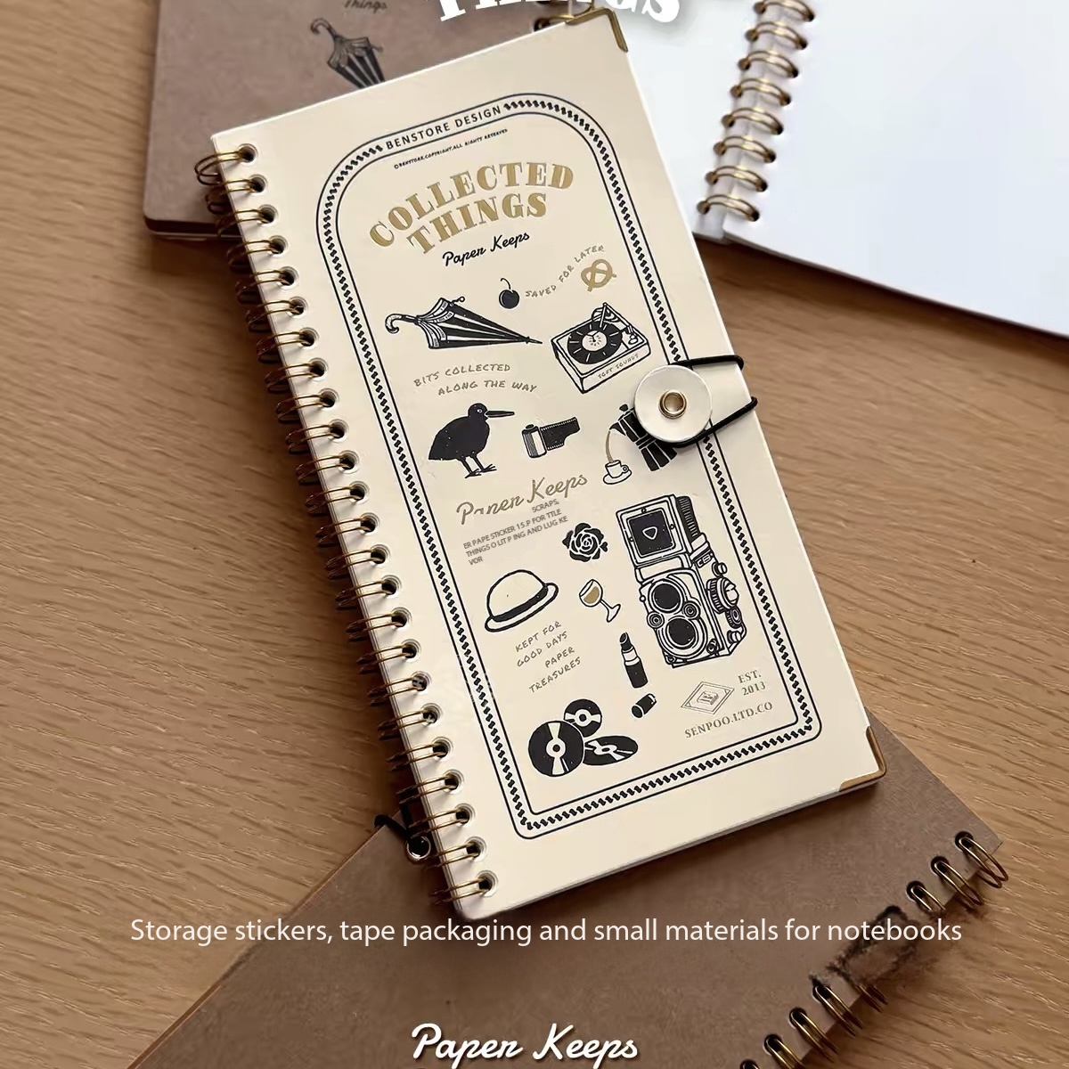 Vintage Spiral Release Paper B - Vintage Collectible Magazines recension och pris