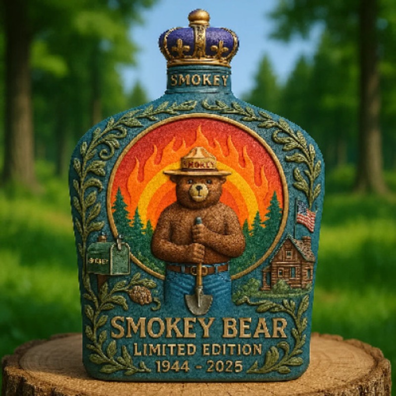 Smokey Bear Fire Prevention Wh - Vintage Collectible Bears recension och pris