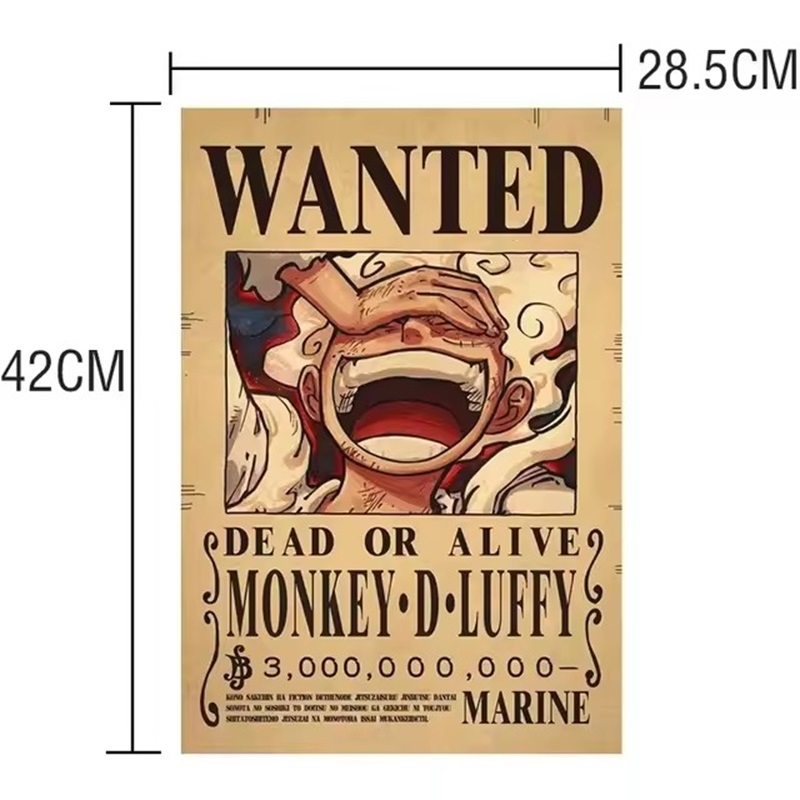 Anime One Piece Bounty Wanted  - Vintage Collectible Dolls recension och pris