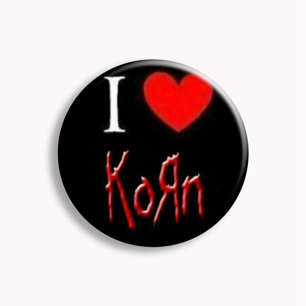 Hip Hop Korn Music Rock Band C - Collectible Vintage Brooches recension och pris