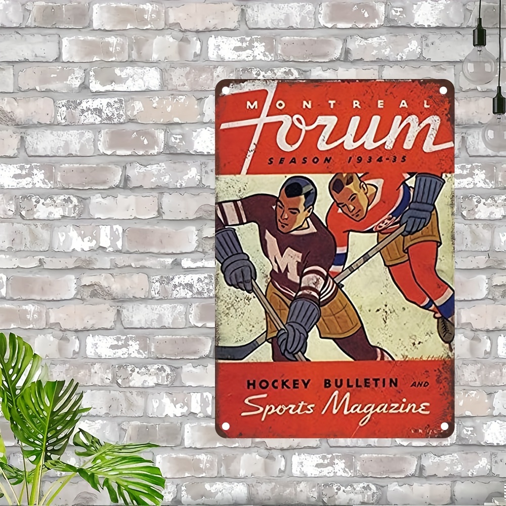 Vintage Montreal Forum 1944-45 - Vintage Collectible Magazines recension och pris