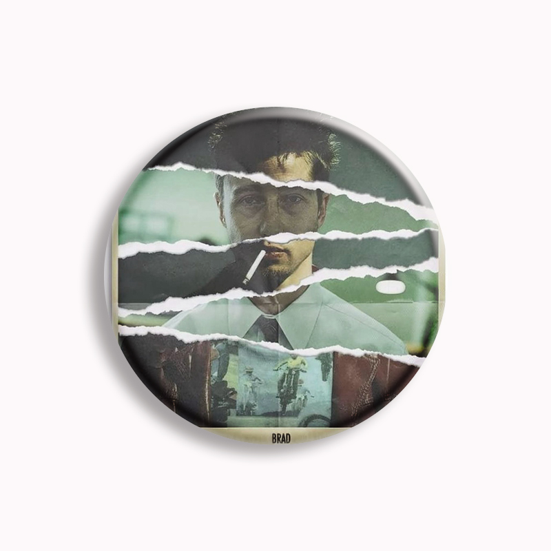 Retro Classic Movie Fight Club - Collectible Vintage Brooches recension och pris