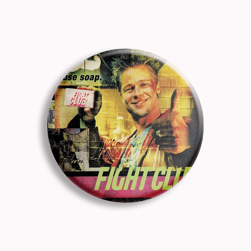 Retro Classic Movie Fight Club - Collectible Vintage Brooches recension och pris