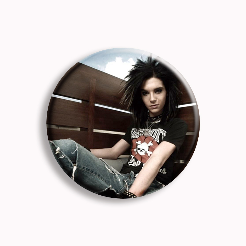 Rock Band Tokio Hotel Kaulitz  - Collectible Vintage Brooches recension och pris
