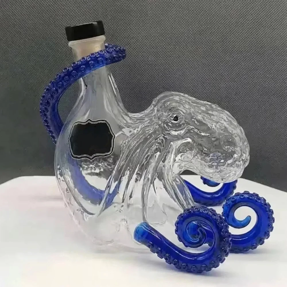 New Creative Octopus Shaped Wh - Vintage Collectible Glassware recension och pris