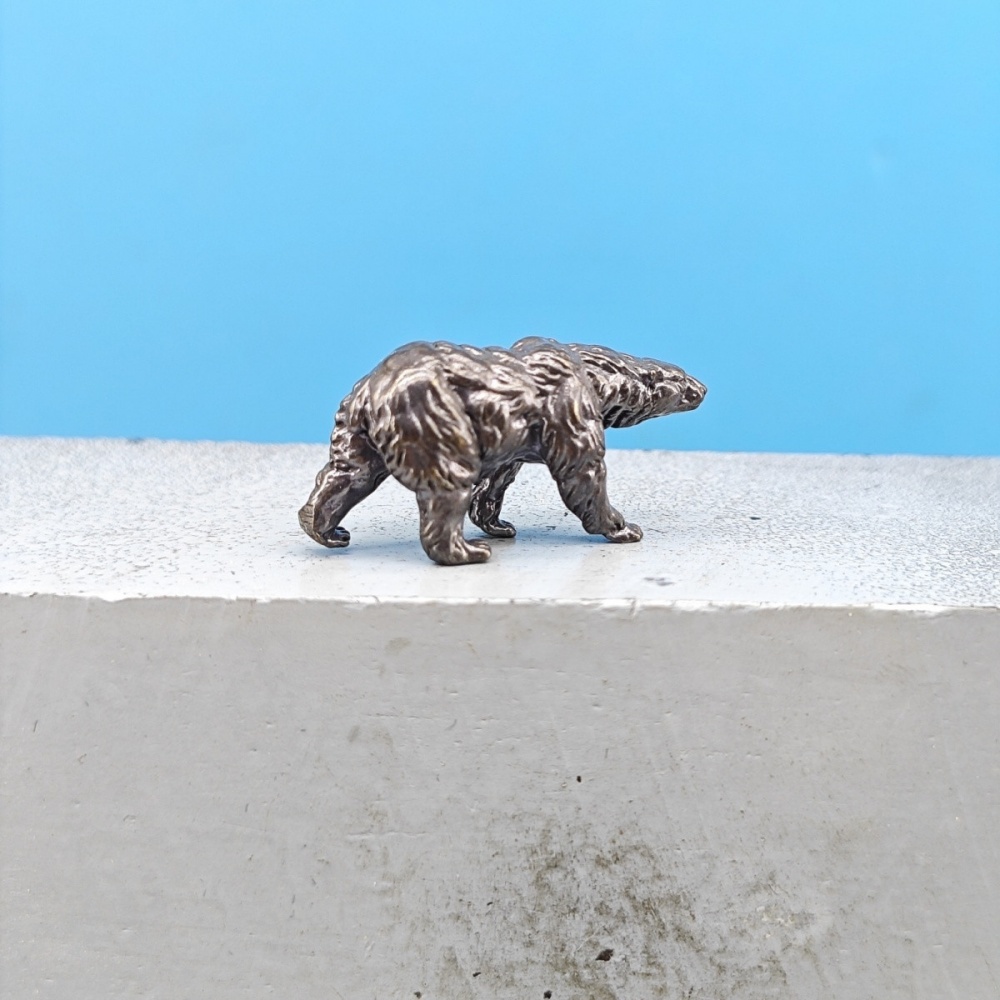 Vintage Brass Walking Brown Be - Vintage Collectible Bears recension och pris