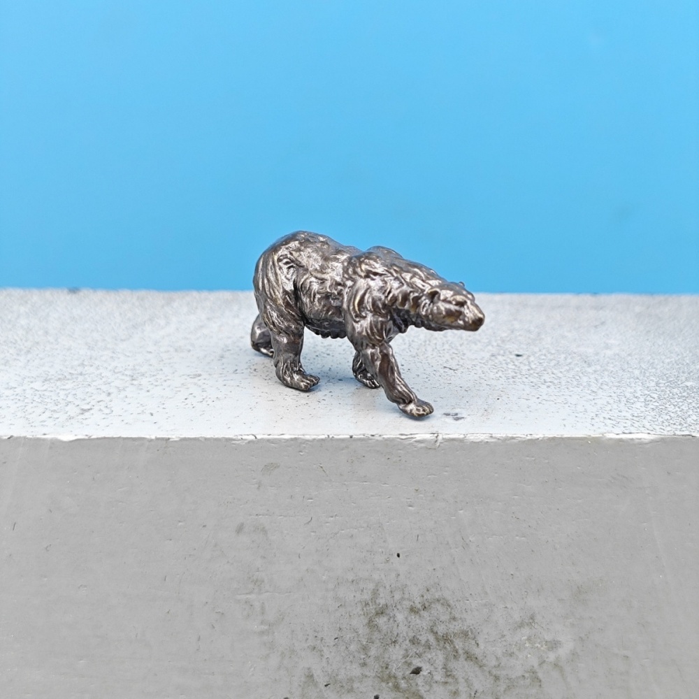 Vintage Brass Walking Brown Be - Vintage Collectible Bears recension och pris