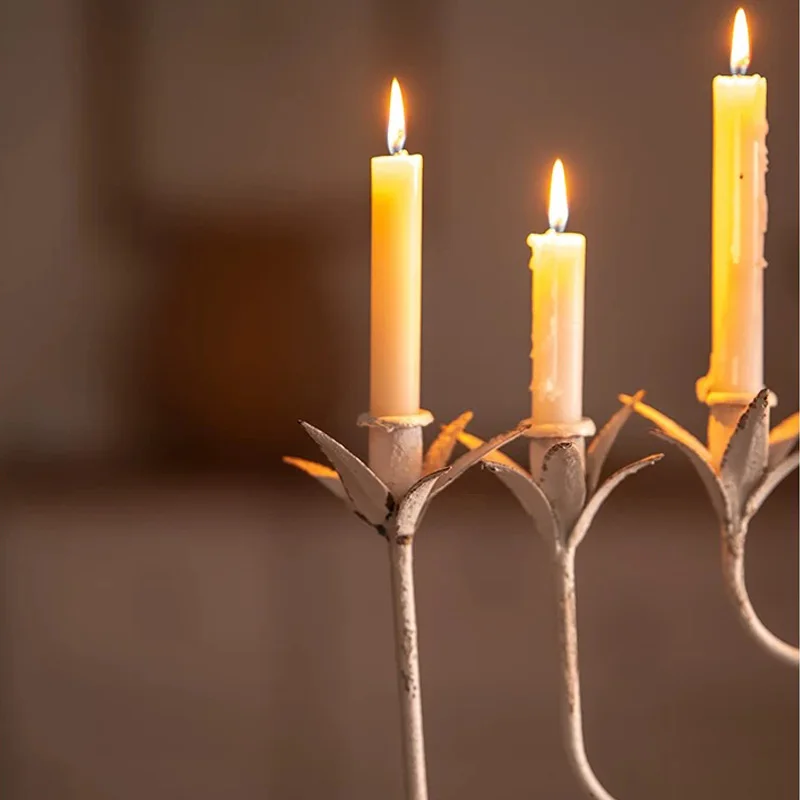 Vintage Metal Floral Candelabr - Collectible Vintage Matches recension och pris