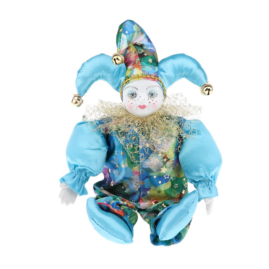 Funny Vintage Clown Doll Porce - Vintage Collectible Porcelain Dolls recension och pris
