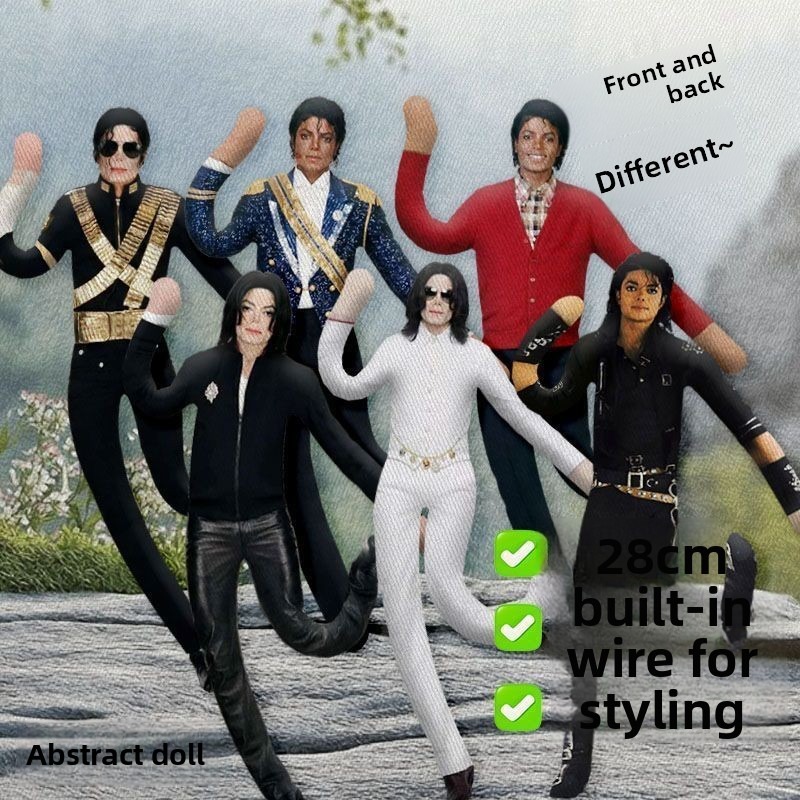 Cute Michael Jackson Abstract  - Vintage Collectible Dolls recension och pris