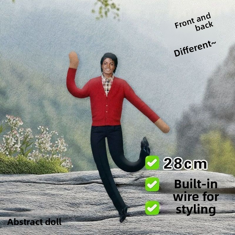 Cute Michael Jackson Abstract  - Vintage Collectible Dolls recension och pris