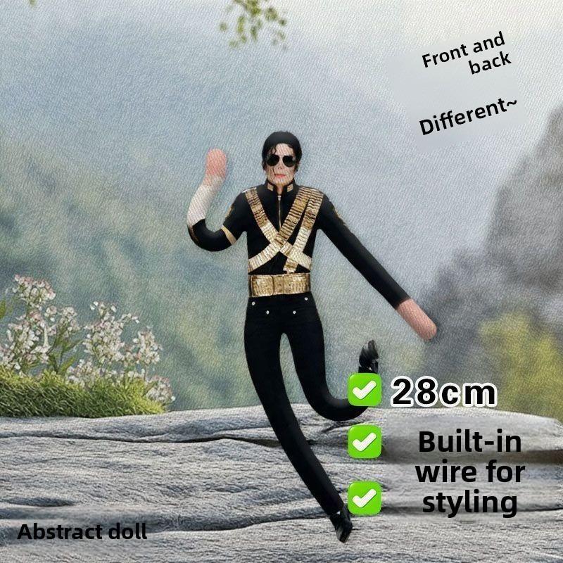 Cute Michael Jackson Abstract  - Vintage Collectible Dolls recension och pris