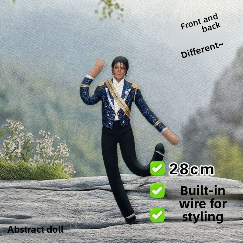 Cute Michael Jackson Abstract  - Vintage Collectible Dolls recension och pris