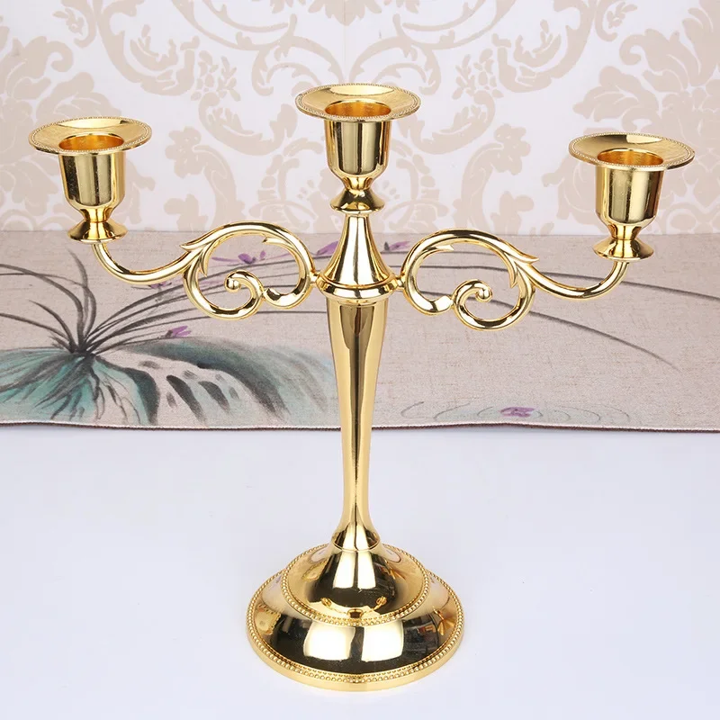 Antique Brass 3-Arm Candelabra - Collectible Vintage Matches recension och pris