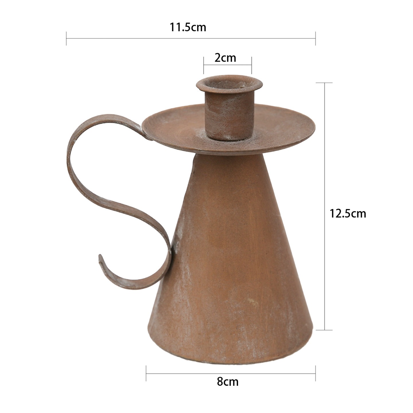 Rustic Antique Brass Look Iron - Collectible Vintage Matches recension och pris
